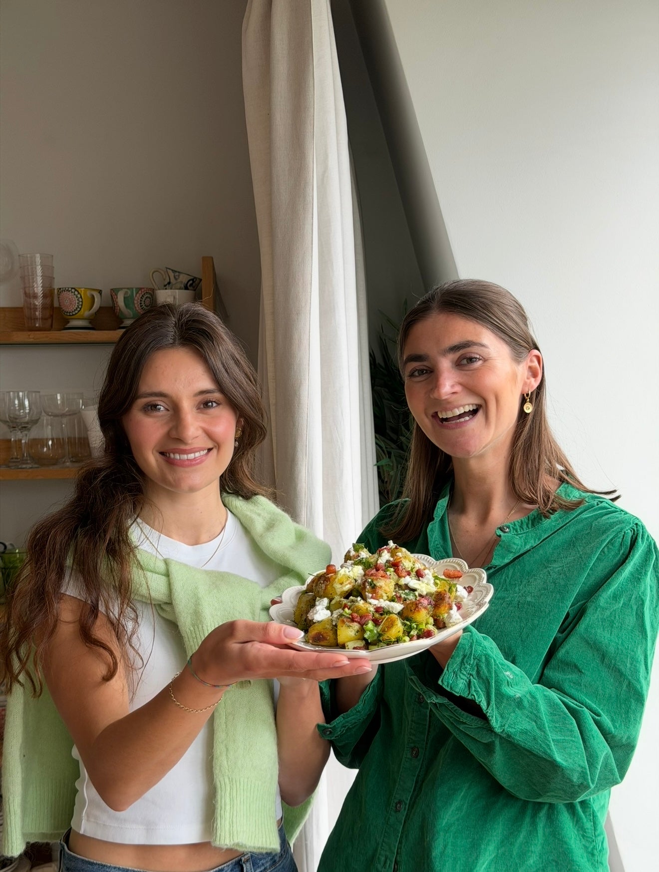 Green Goddess, Pancetta and Feta Roasted Potato Salad With Lulu Durham.