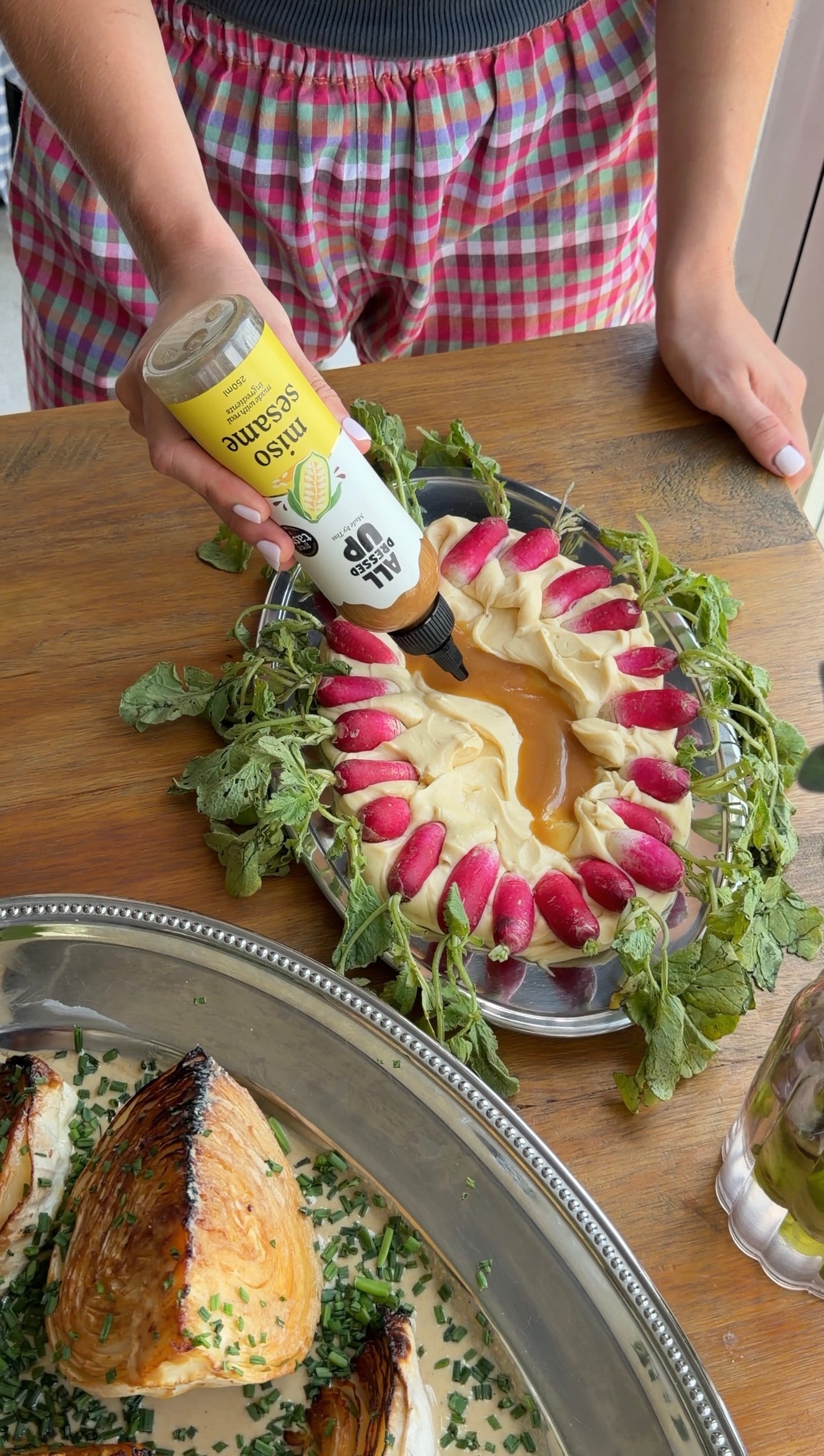 Miso Butter Radishes