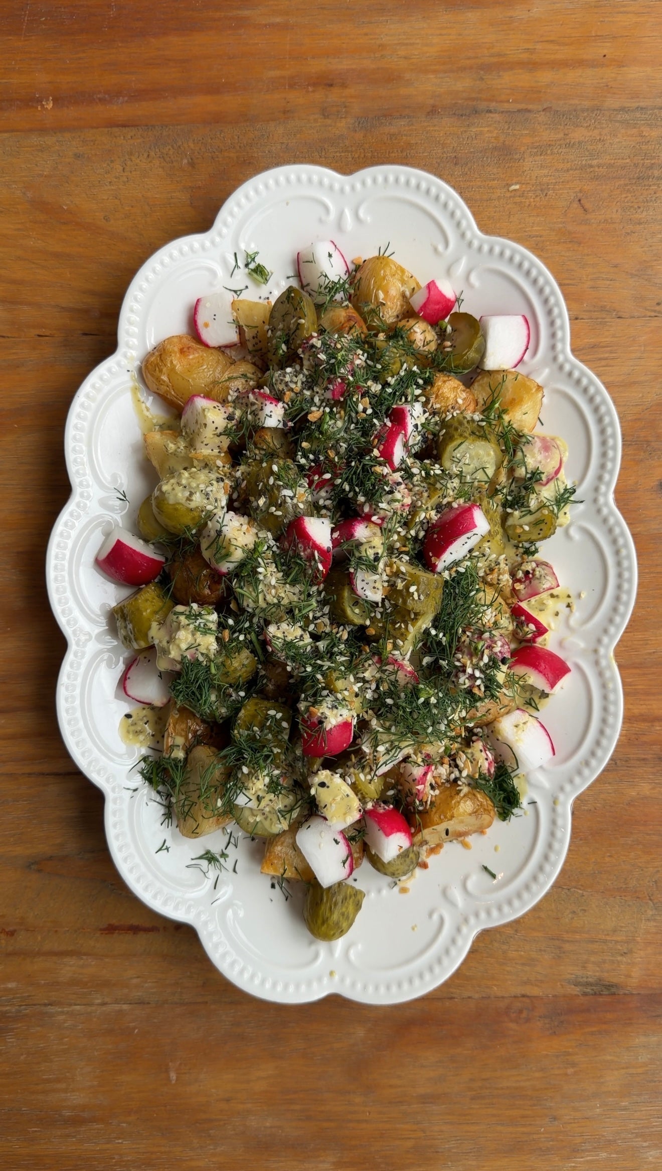 Green Goddess Pickle Salad