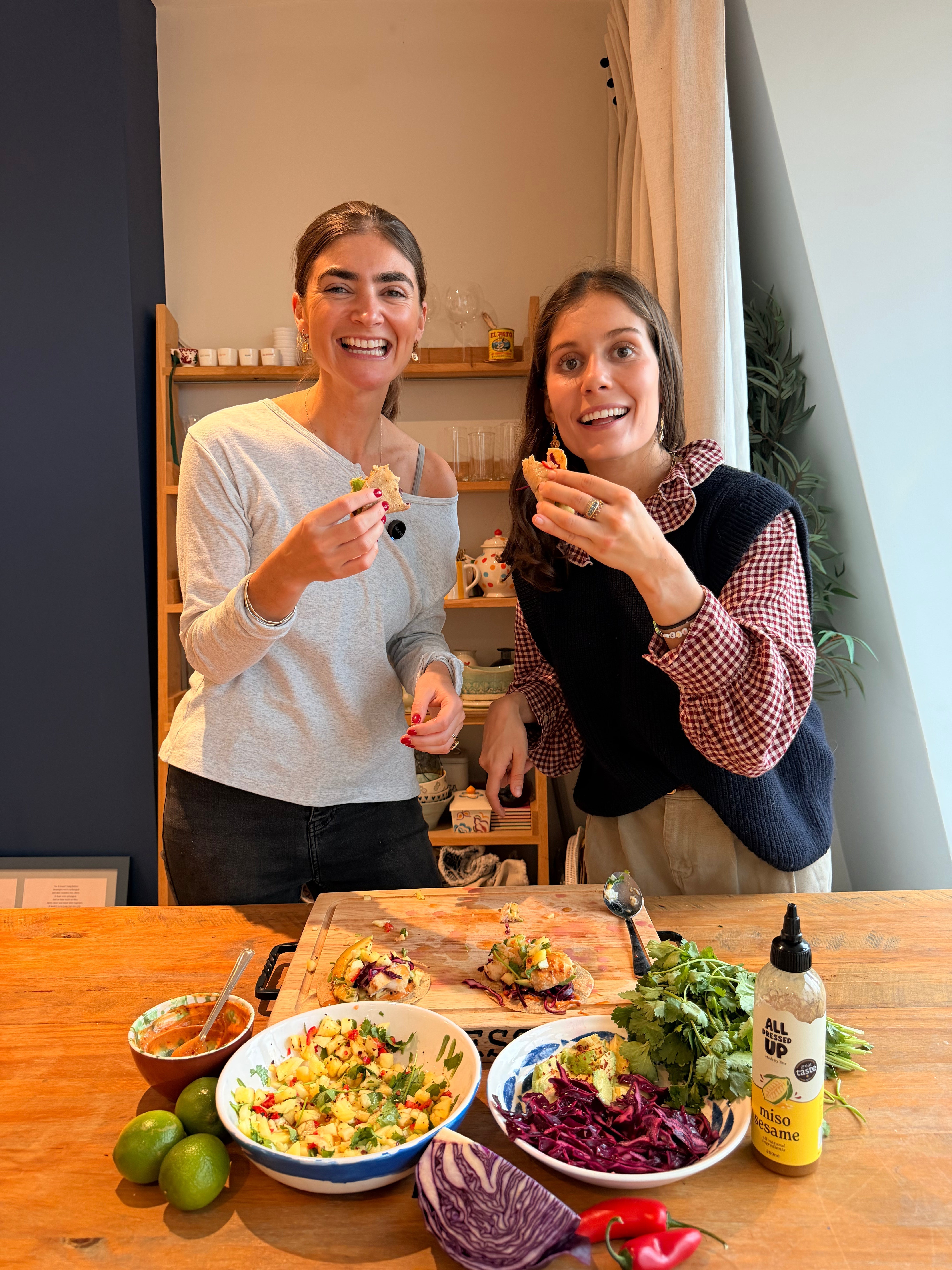 Miso Cod Tacos with Georgia Hearn