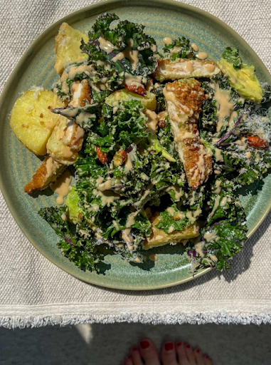 Kale & Tahini Chicken Salad