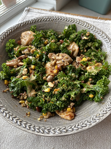 Miso Chicken Fat Salad