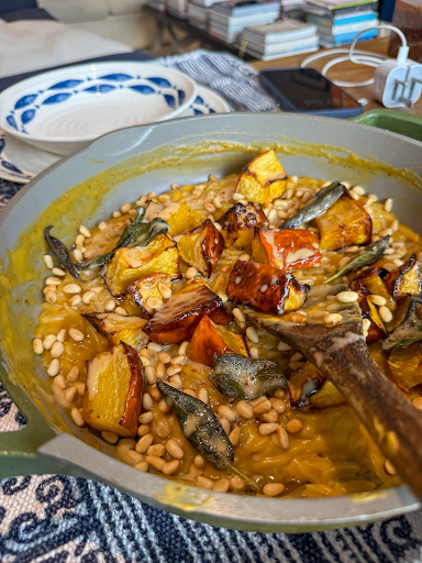 Pumpkin & Tahini Orzotto