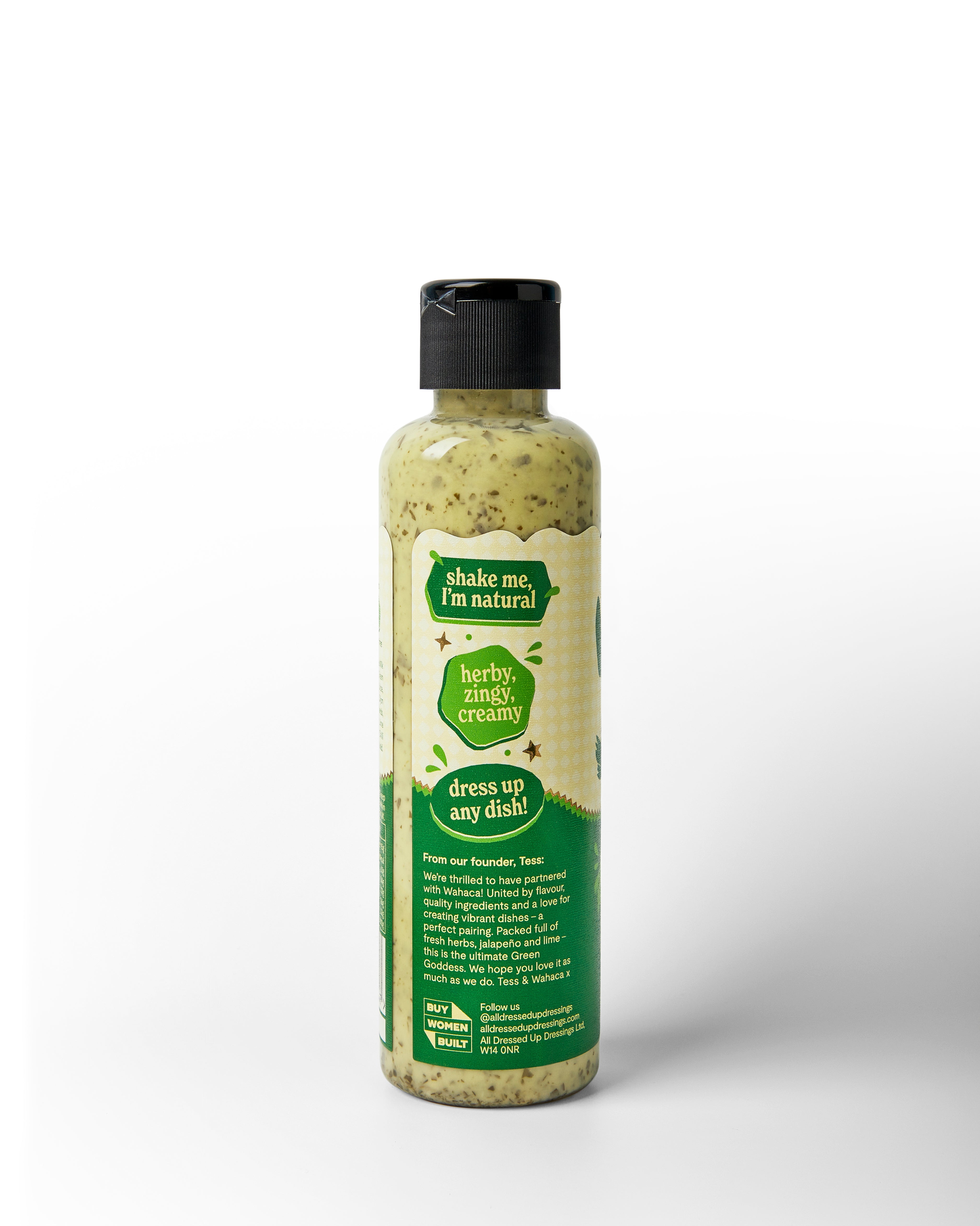 All Dressed Up x Wahaca Jalapeño Green Goddess