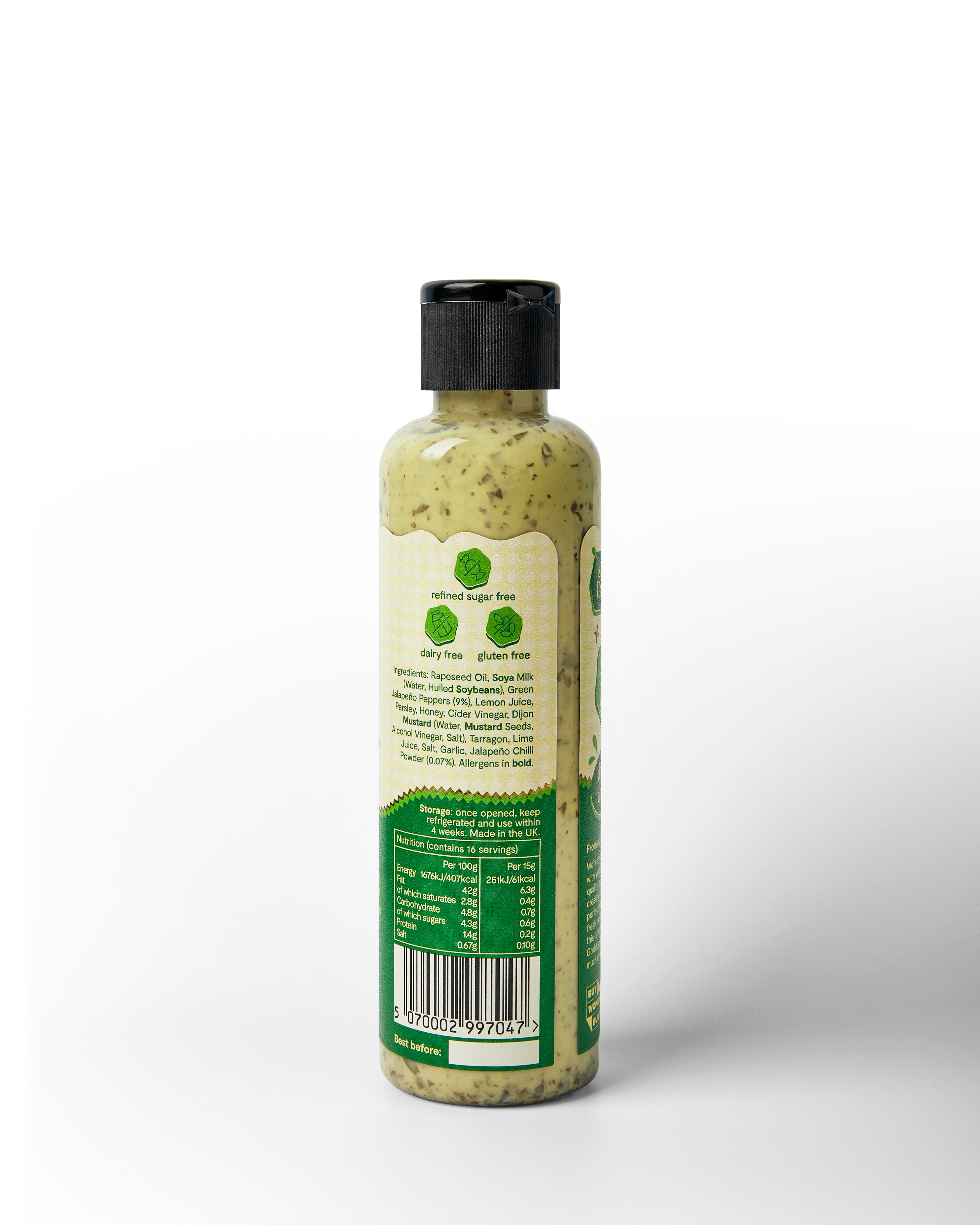 All Dressed Up x Wahaca Jalapeño Green Goddess